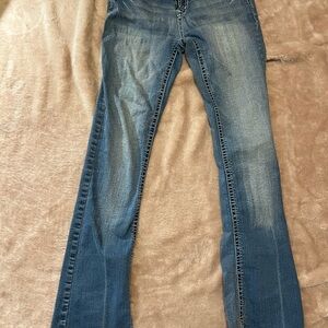 Wallflower Classic Blue Straight Leg Jeans